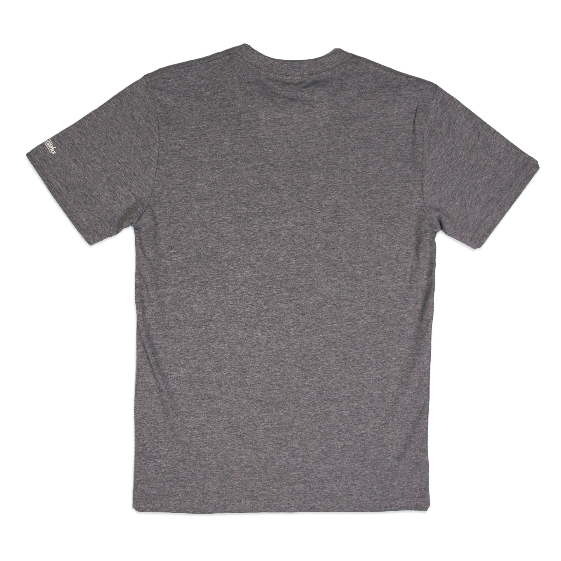 Santosha | Core Classic Short Sleeve Tee. Grey Marle