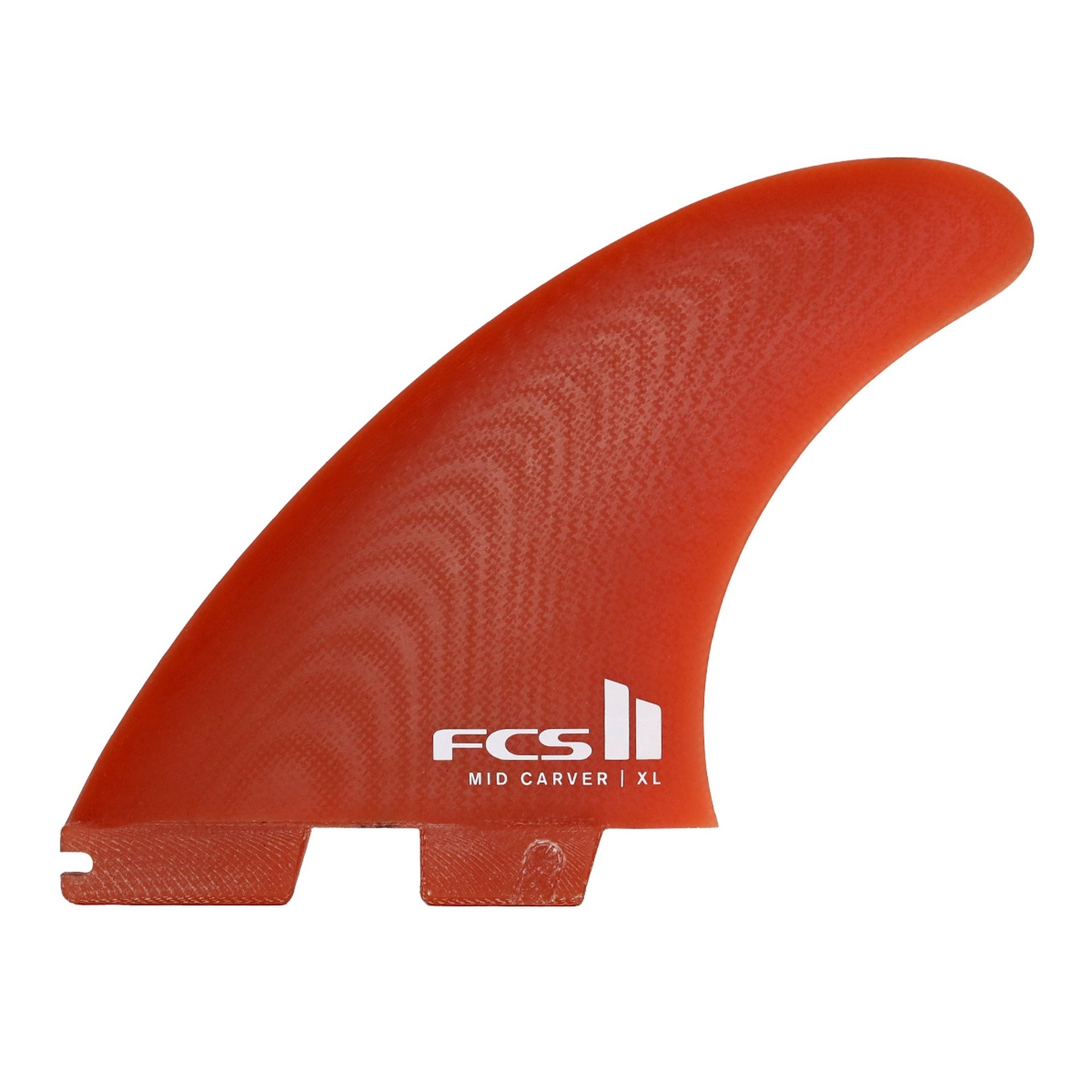 FCS2 | Mid Series Carver PG X-Large Tri Fin Set. Burnt Orange