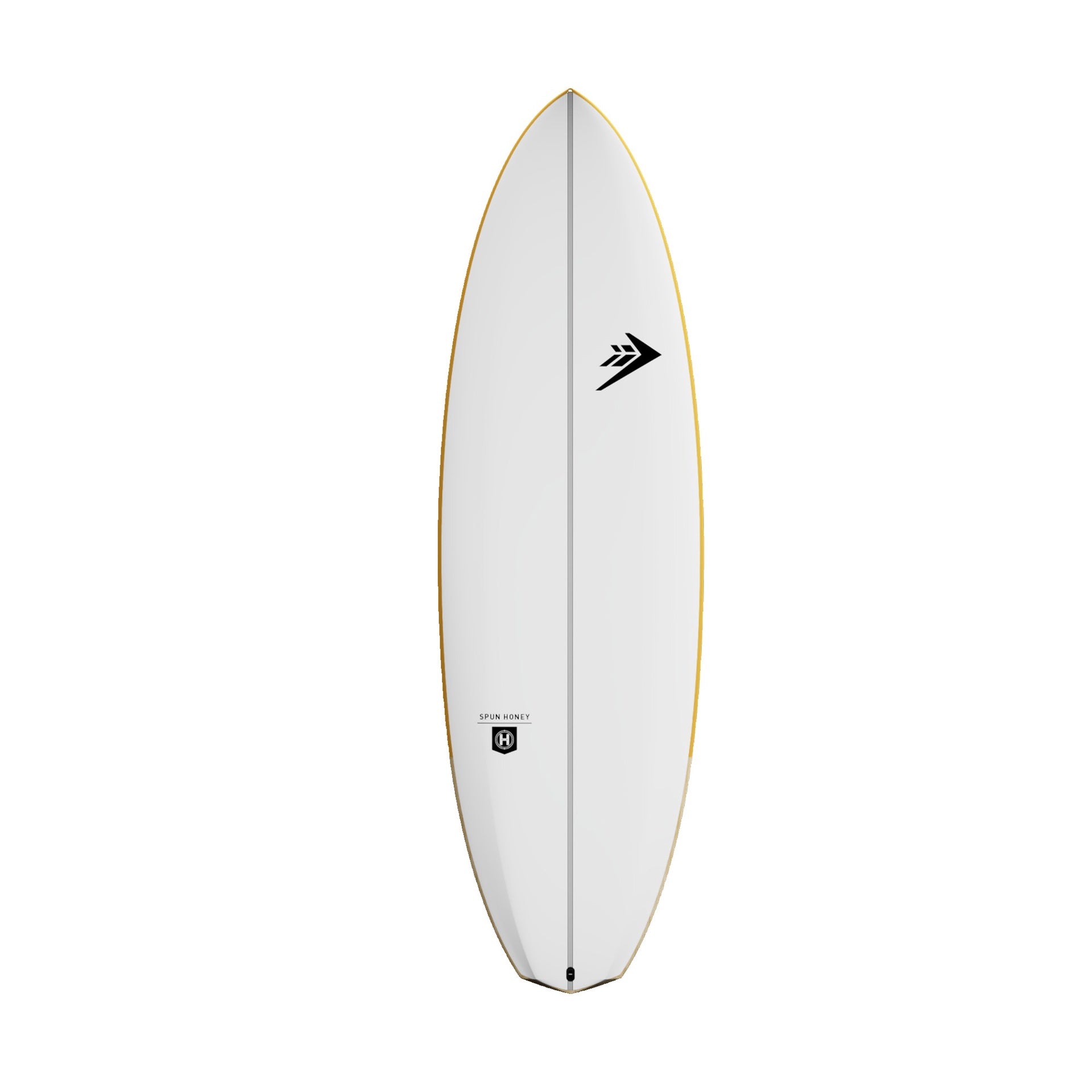 Firewire x Mannkine | Spun Honey Diamond Tail Surfboard. Helium Core / Fibreglass Lamination