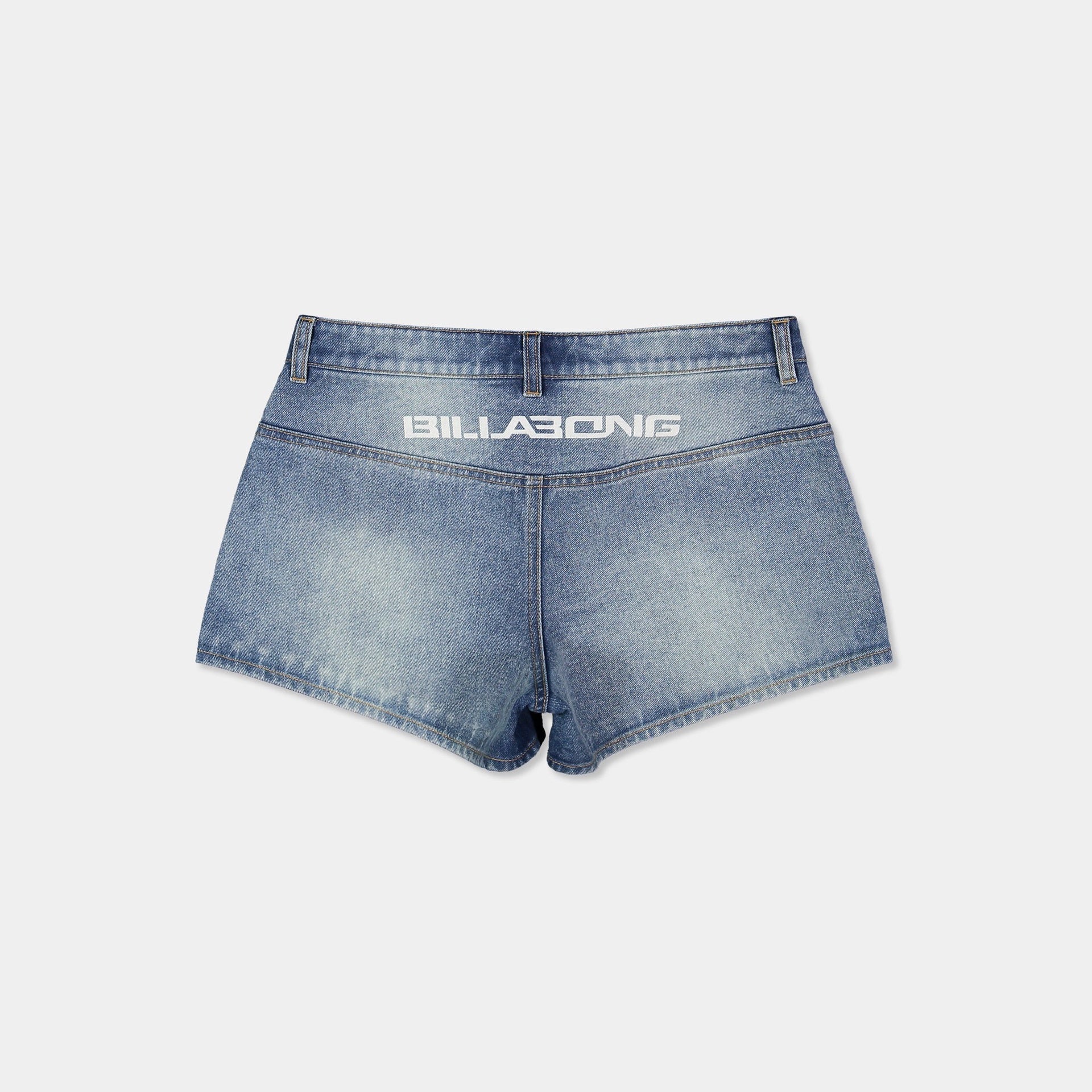 BILLABONG | LADIES DREAM ON DENIM SHORT. OCEAN WASH