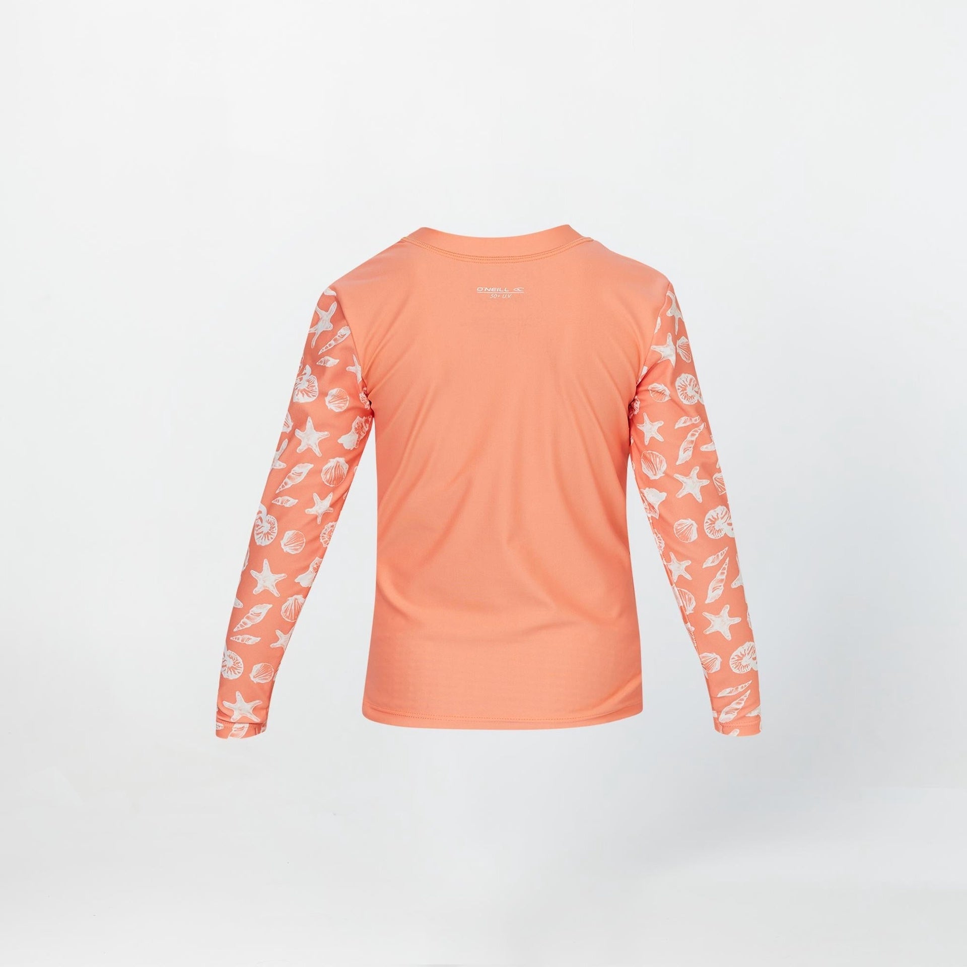 O'Neill | Girls Toddler SPF Long Sleeve Rash T-Shirt. Seashells. Seashells