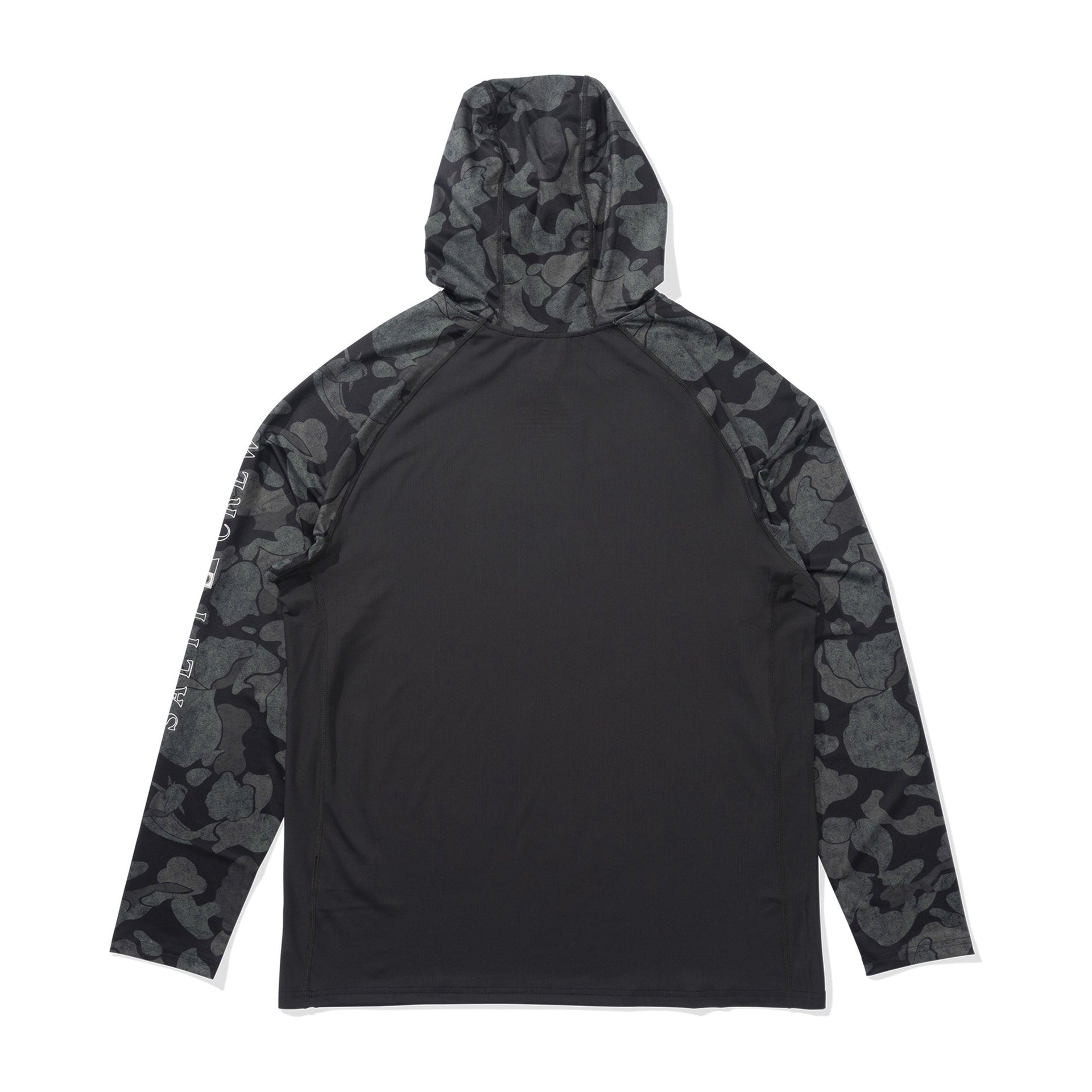 SALTY CREW | APEX PERFORATED SUNSHIRT. BLACK CAMO