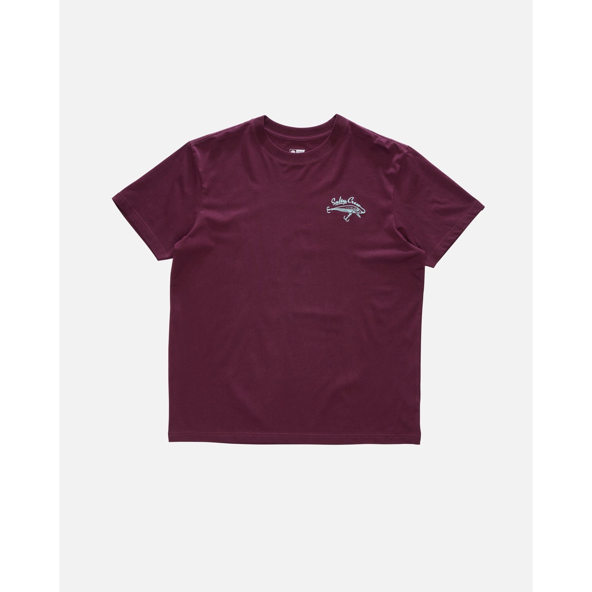 SALTY CREW | DECOY PREMIUM SHORT SLEEVE T-SHIRT. WINE