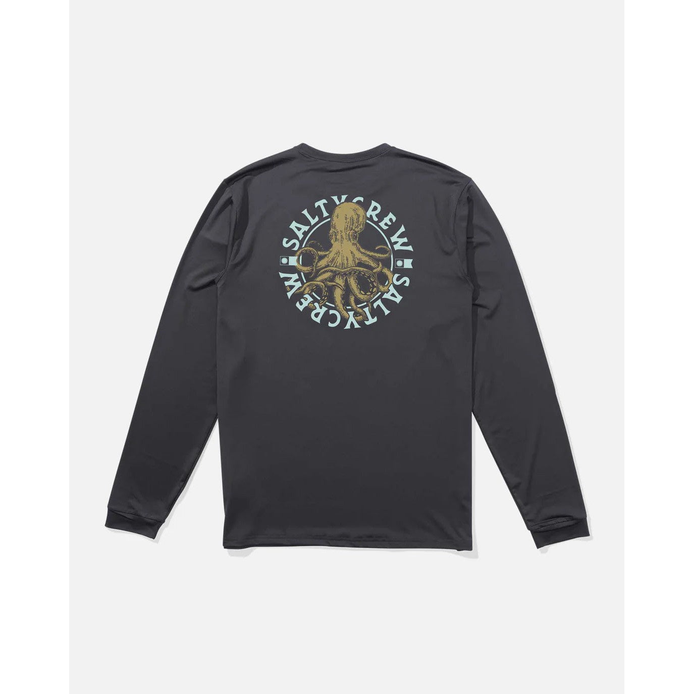 SALTY CREW | TENTACLES LONG SLEEVE SUNSHIRT. CHARCOAL