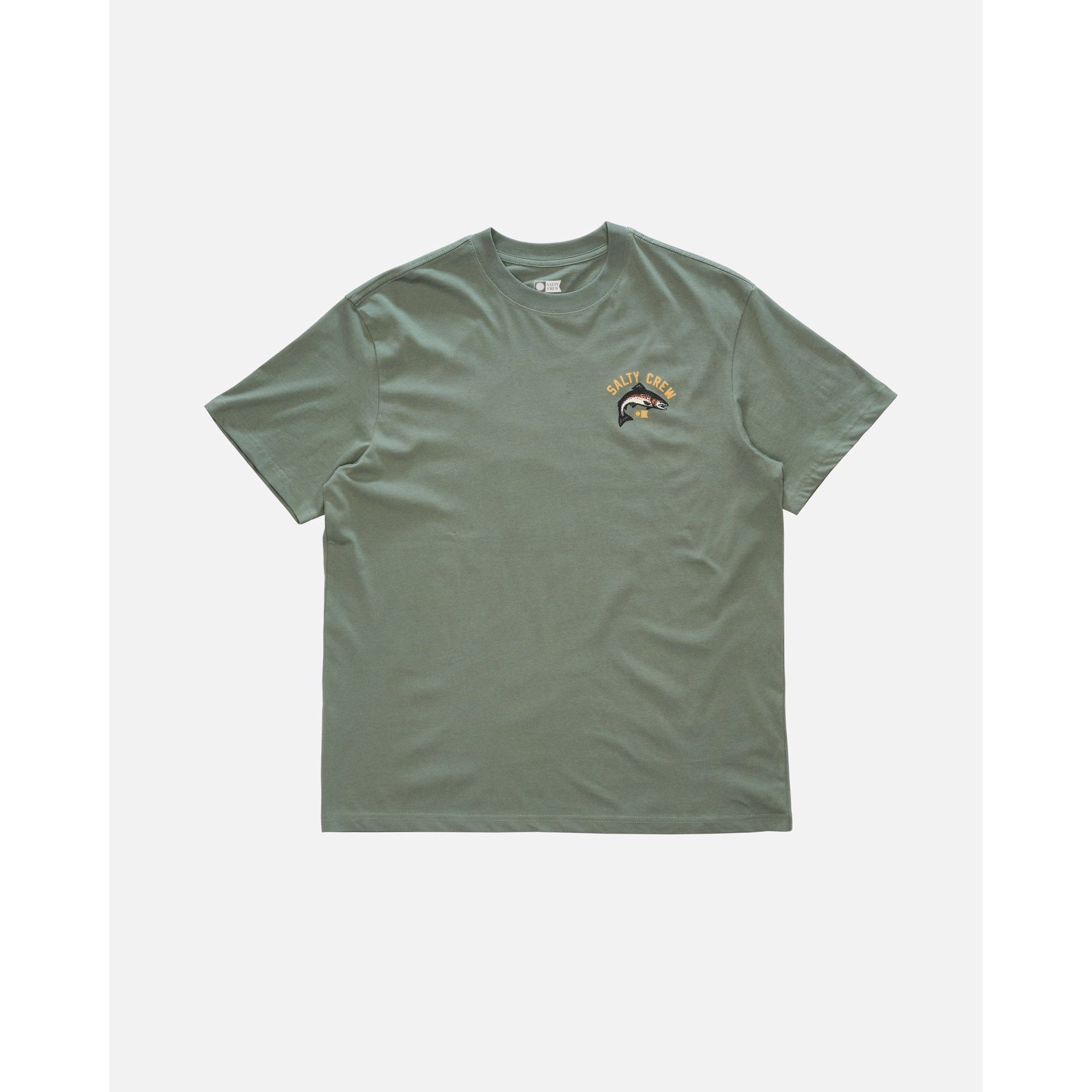 SALTY CREW | TROUT CLASSIC SHORT SLEEVE T-SHIRT. LAUREL WREATH
