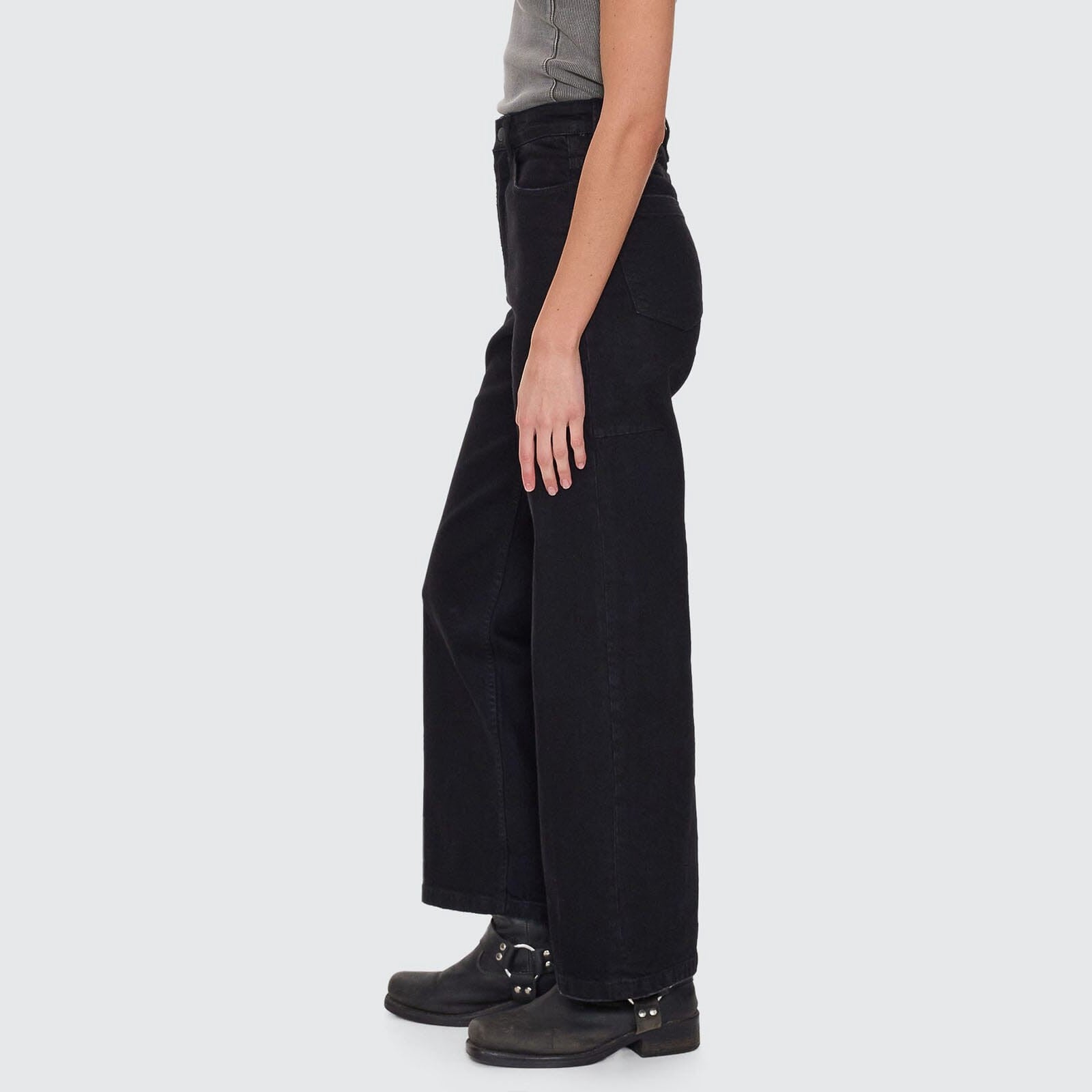 THRILLS | LADIES HOLLY STRETCH JEAN. BLACK RINSE