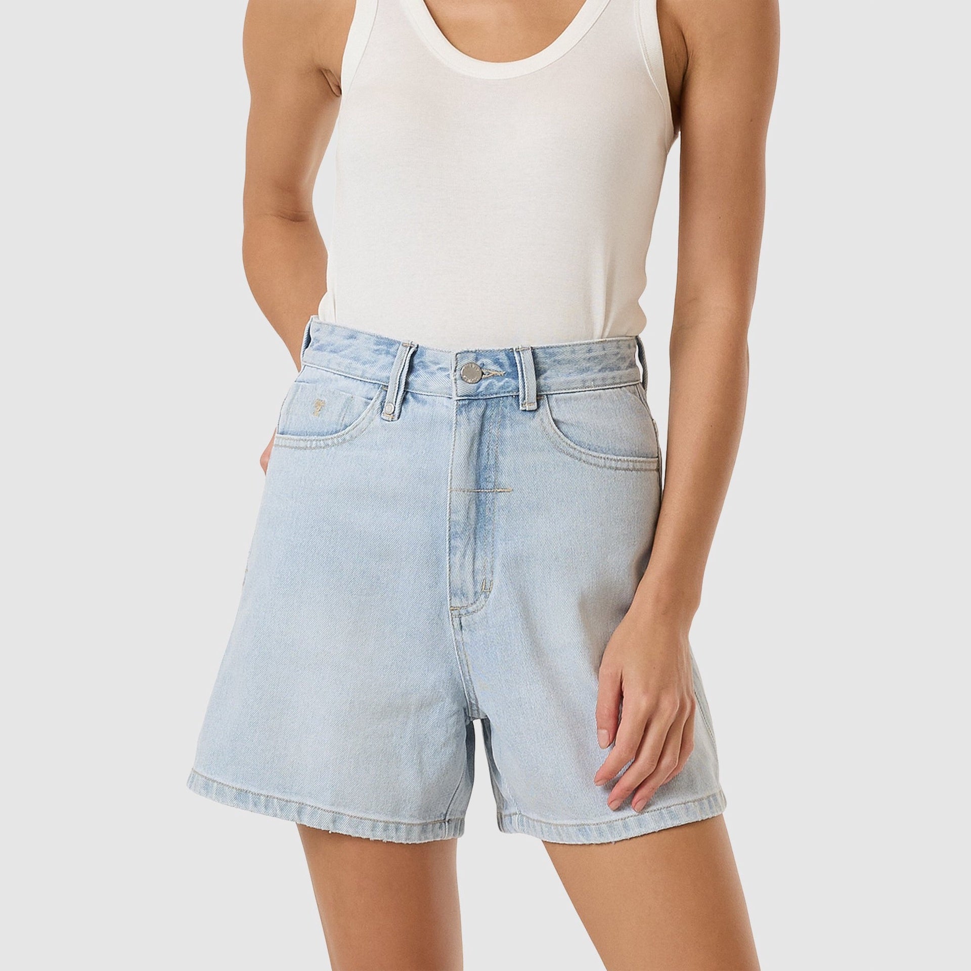 THRILLS | LADIES KOKO SHORT. ETHER BLUE