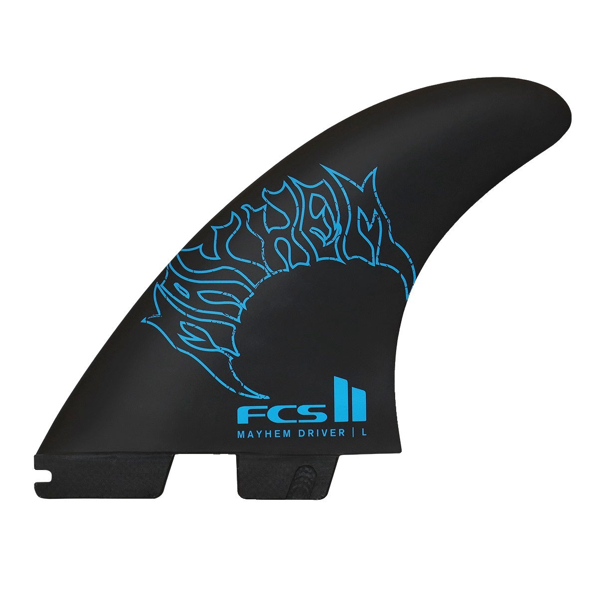 FCS2 x Matt Biolos | Mayhem Driver Carver PCC AirCore Large Tri Fin Set. Blue