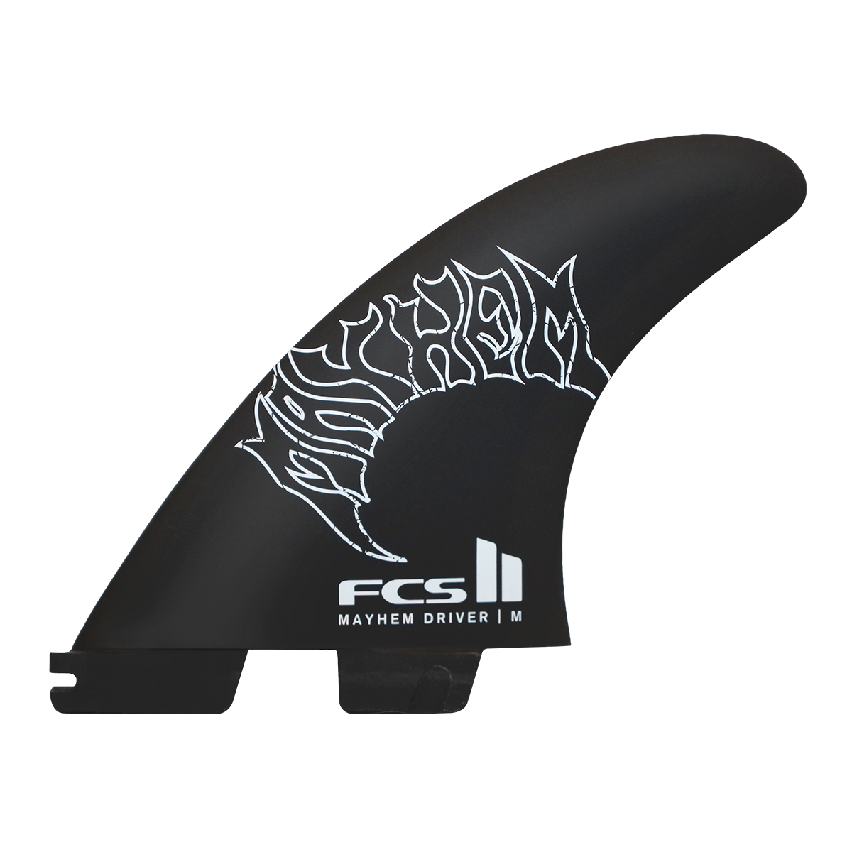 FCS2 x Matt Biolos | Mayhem Driver Carver PCC AirCore Medium Tri Fin Set. White