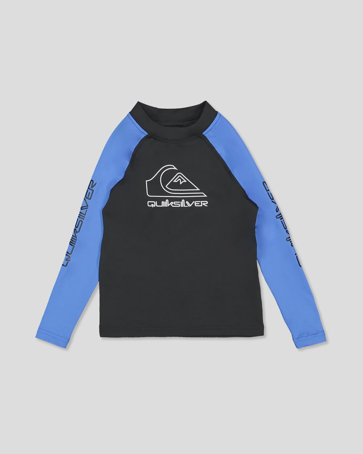 Quiksilver | Boys On Tour Long Sleeve 50+ UPF Rashguard. Palace Blue